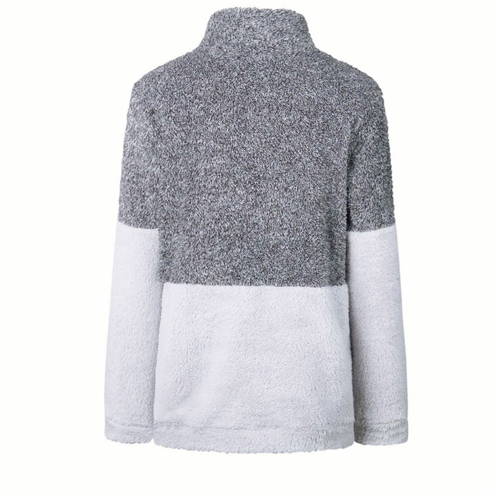 🔥Drew Outdoorsy Two Tone Zipper Pullover, S-XXL - Picture 7 of 8